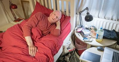 Disabled grandfather spends 18 hours a day in bed during two-year wait for operation