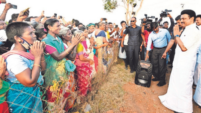 CM MK Stalin makes surprise visit to Trichy Corporation office