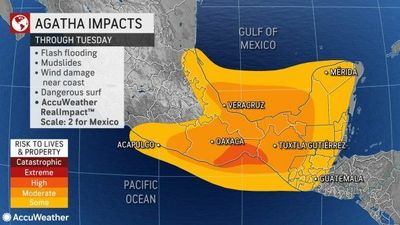 Hurricane Agatha Makes Rare Early-Season Landfall In Mexico