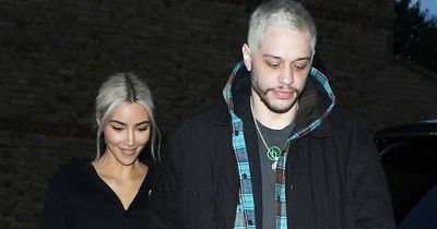 Kim Kardashian and Pete Davidson fly to UK for date night after steamy video