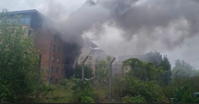 Edinburgh flats fire as crews rush to morning blaze at a multi-storey block