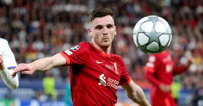 Andy Robertson blasted for "getting on it" before "biggest game in years"