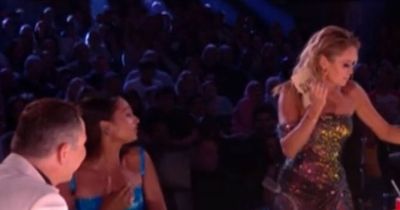 BGT's Alesha Dixon and Amanda Holden hit by 'sabotage' accusations as they run off set during act