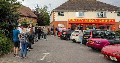 Binley Mega Chippy in Coventry becomes unlikely tourist destination after going global on TikTok