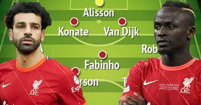 How Liverpool could line up without Sadio Mane and Mo Salah as two-man shortlist emerges