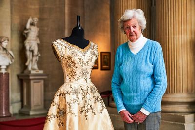 Queen’s Maid of Honour ‘overwhelmed’ at reunion with restored Coronation dress - OLD