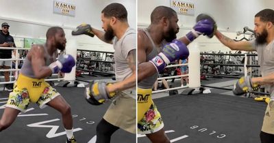 Floyd Mayweather "in best shape for 10 years" ahead of potential Amir Khan clash