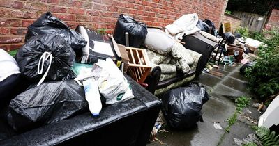 Residents blast 'disgusting' fly-tipping alley and say it's like living in a slum