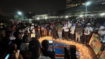 Protest against Rwanda in DRCongo capital draws hundreds