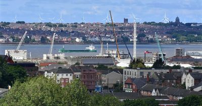 Everton reach major milestone in new stadium build at Bramley-Moore Dock