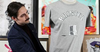 Banksy's signed Colston 4 t-shirt sells for £12,000 at auction