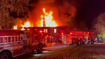 Played With Fire: Four Arrested Over Huge Schoolhouse Blaze That Left Really Old Building In Ruins