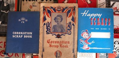 Platinum jubilee: how Britain's children captured the Queen's coronation in scrapbooks 70 years ago