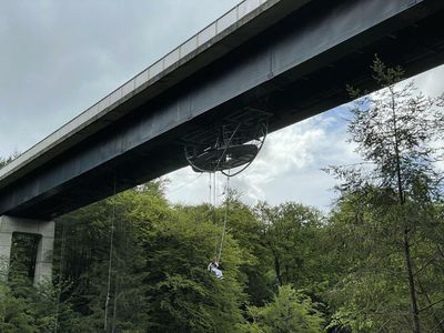 Bungee jumping world record attempt underway in Perthshire