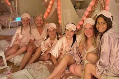 Dame Deborah James makes new memories with friends and family sleepover