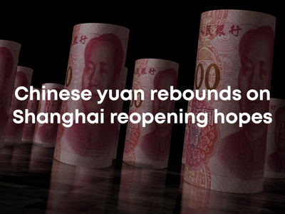 Chinese yuan rebounds on Shanghai reopening hopes