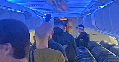 Police called to help rescue TUI passengers 'abandoned' for three hours on Manchester flight which never took off