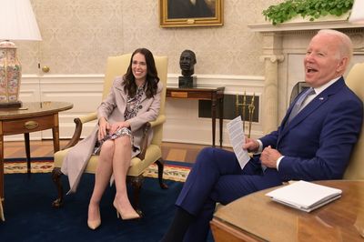 Biden and Ardern hit it off at first face-to-face