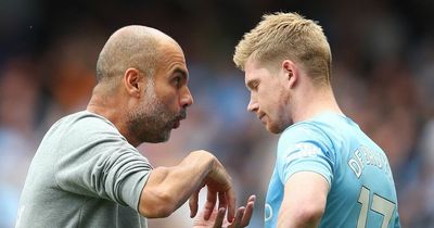 Kevin De Bruyne passes coaching badges as he looks to follow in Pep Guardiola's footsteps