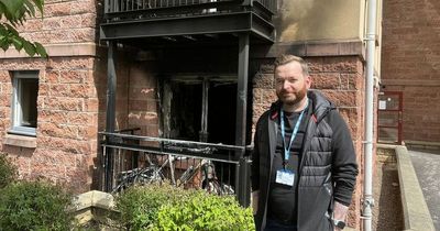 Heroic Scots nurse rescued elderly neighbour from burning building