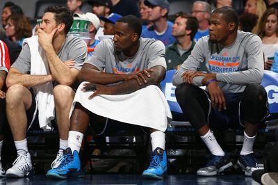 Kendrick Perkins picks Nick Collison as his favorite teammate to play with during career