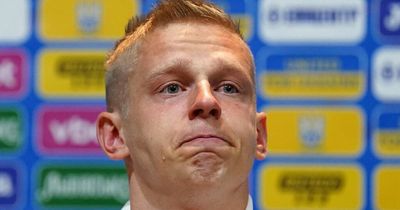 Oleksandr Zinchenko breaks down in tears and thanks Scotland ahead of World Cup play-off