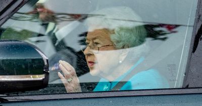Queen caught up in mid-air drama as lightning storm forces private jet to abort landing