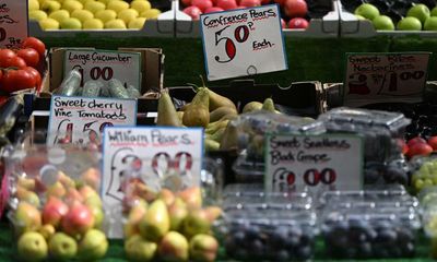 Food inflation drives highest UK shop prices rise in more than a decade