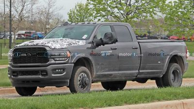 2023 Ram 3500 Spied Hiding Subtle Refresh, Testing New Tech