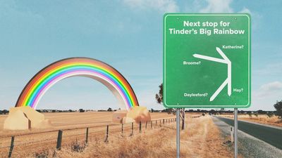 Tinder’s ‘Big Rainbow’ Needs A Home In One Of These 4 Towns You Can Vote On Which One