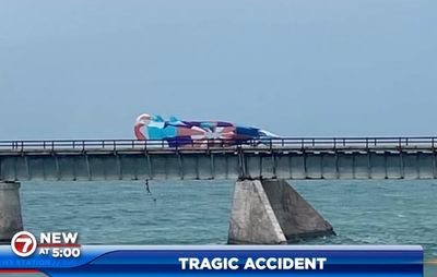 Woman killed and two children injured when parasail hits bridge in Florida