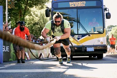 300lb of muscle in a XXXXL T-shirt: how the World’s Strongest Man contest reinvented itself