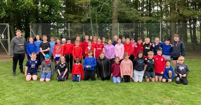Stewartry primary pupils enjoy mini tag rugby tournament