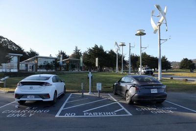 While electric vehicles proliferate, charging stations lag behind