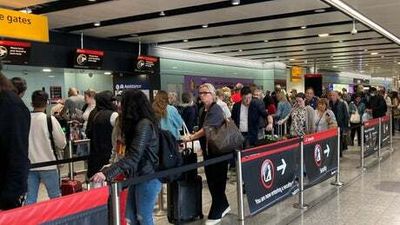 Cabinet minister says ‘overbooked’ planes may be to blame for airport delays