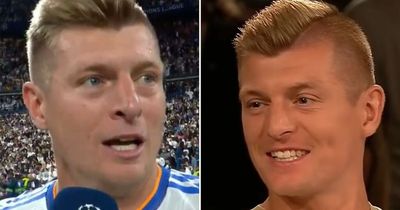 Toni Kroos explains exactly why he stormed out of interview after winning Champions League