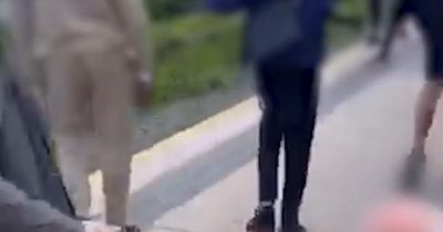 Police issue update after man 'thrown onto Metrolink track' by youths in shocking video