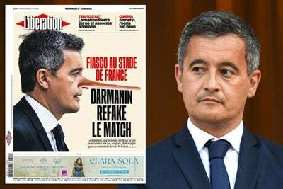 Gérald Darmanin: French Minister portrayed as Pinocchio by newspaper amid Champions League Liverpool fans row