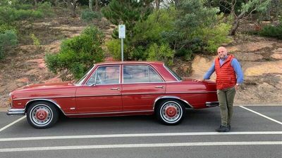 Ballarat stroke survivor, 49, says 'chrome baby' Mercedes-Benz, named Bert, helped drive recovery