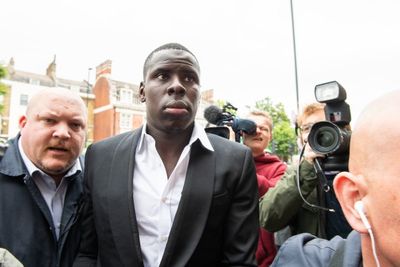 Kurt Zouma arrives at court ahead cat attack video sentencing