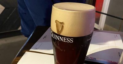 Pub-goer told to 'send back' horrifically poured pint of Guinness that looks like an 'ice-cream float'