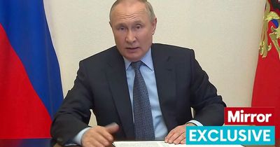 Vladimir Putin seen with red eyes and deep grooves as new signs of illness emerge