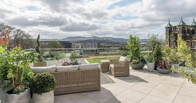 Jaw-dropping Edinburgh penthouse hits the market with gigantic roof terrace