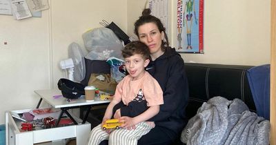 'There’s no space here' Mum offered housing in Manchester due to living conditions in London accommodation