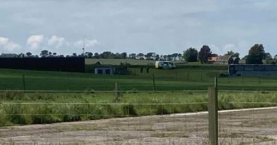 East Lothian emergency services race to scene after plane crashes into field