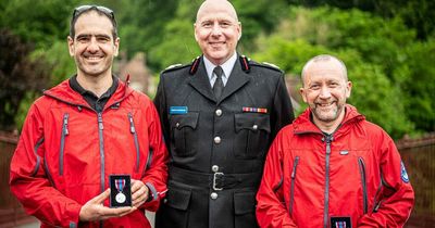 Arco trio awarded Queen’s Platinum Jubilee medal as those keeping the lights on light up for Her Majesty
