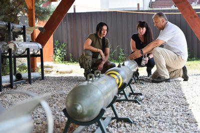 Kosovo harnesses legacy of war to train Ukrainians to clear mines