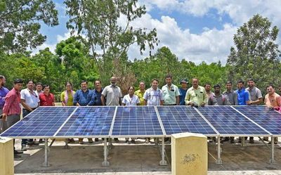 Solar power helps the poor and needy