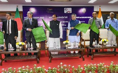 India, Bangladesh flag off new passenger train service, Mitali Express