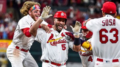 Albert Pujols’s Walk-Off Rescues Cardinals in Extra Innings (Video)